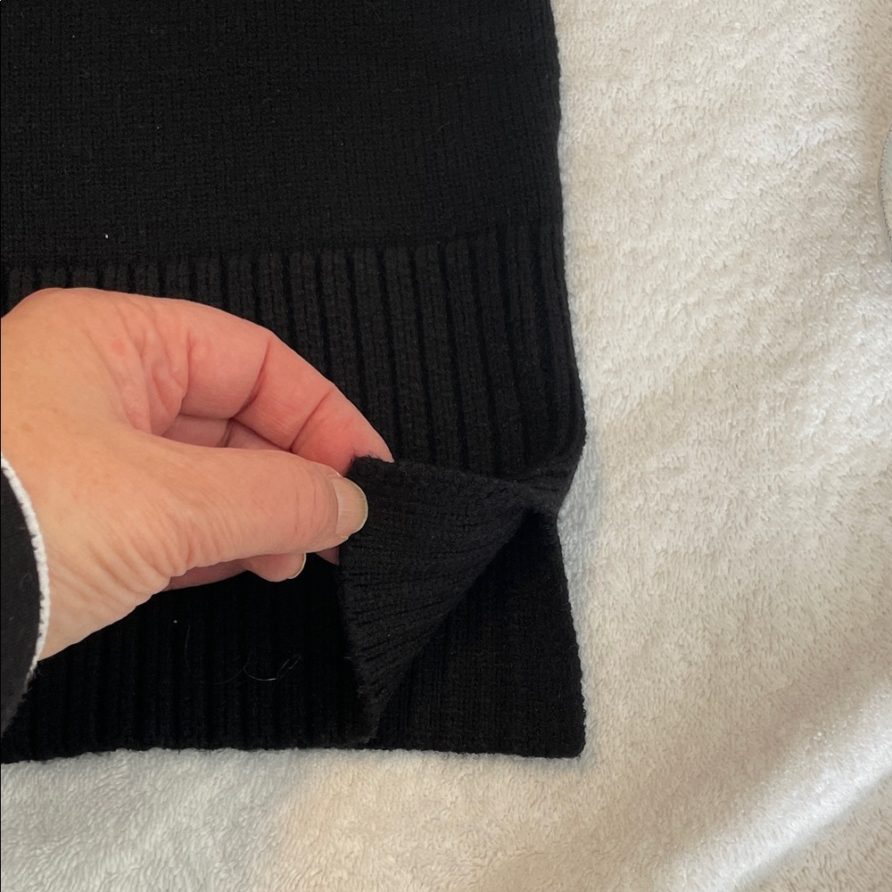 Zara Black Crew Neck Sweater - Picture 6 of 10
